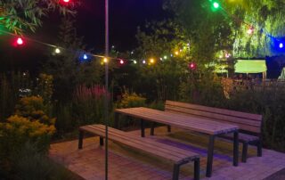 teich in flammen fest